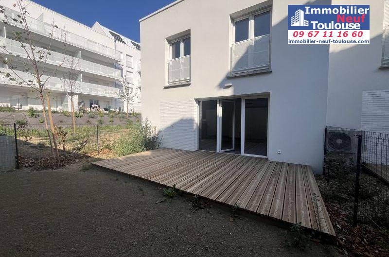 Maisons neuves à Toulouse Terrasse - Programmes immobiliers neufs Promomidi SUZAN GARDEN //