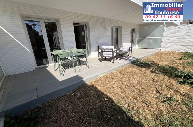 Maisons neuves à Toulouse Terrasse - Programmes immobiliers neufs Promomidi SUZAN GARDEN //