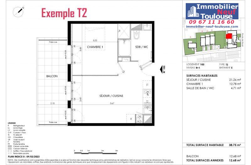 Appartements neufs à Toulouse Terrasse - Programmes immobiliers neufs Promomidi SUZAN GARDEN //