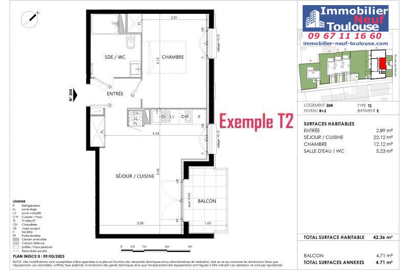 Appartements neufs à Toulouse Terrasse - Programmes immobiliers neufs Promomidi SUZAN GARDEN //