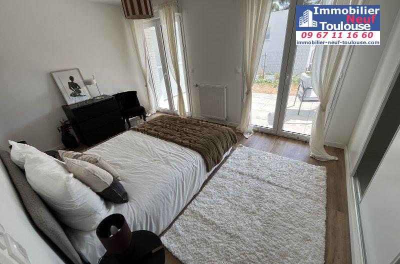 Appartements neufs à Toulouse Terrasse - Programmes immobiliers neufs Promomidi SUZAN GARDEN //