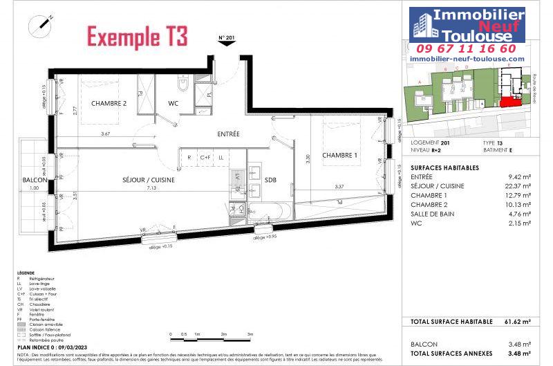 Appartements neufs à Toulouse Terrasse - Programmes immobiliers neufs Promomidi SUZAN GARDEN //
