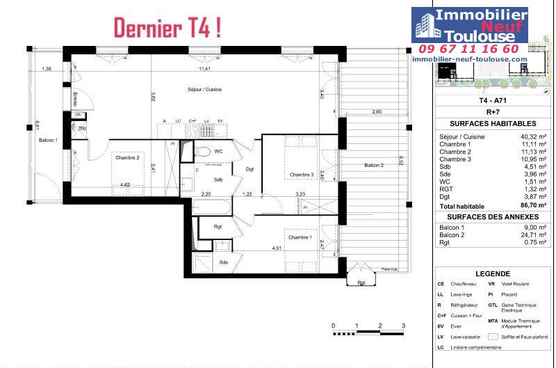 Appartements neufs à Toulouse Malepère - Programmes immobiliers neufs Promomidi BOIS DE NAGOYA /
