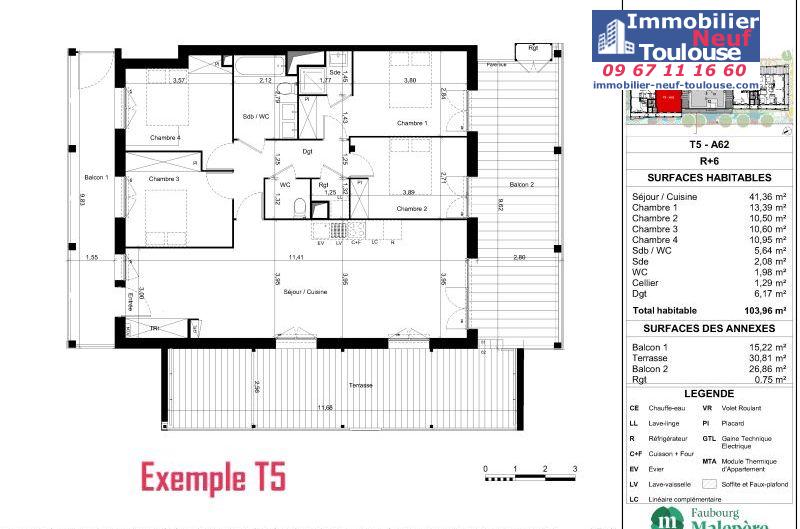 Appartements neufs à Toulouse Malepère - Programmes immobiliers neufs Promomidi BOIS DE NAGOYA /