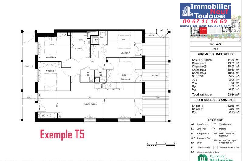 Appartements neufs à Toulouse Malepère - Programmes immobiliers neufs Promomidi BOIS DE NAGOYA /
