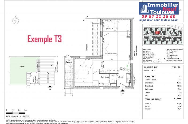 Appartements neufs à Pibrac - Programmes immobiliers neufs Promomidi LA SCALA /