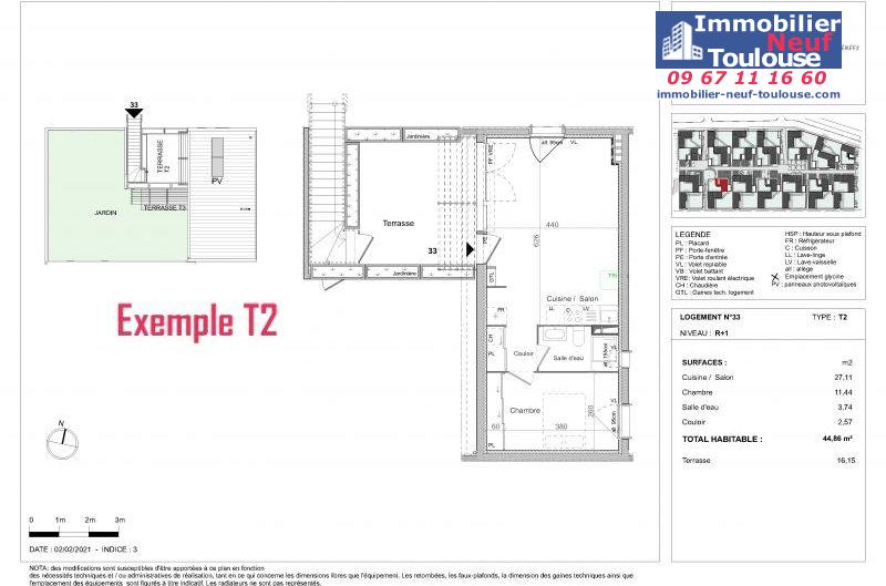 Appartements neufs à Pibrac - Programmes immobiliers neufs Promomidi LA SCALA /