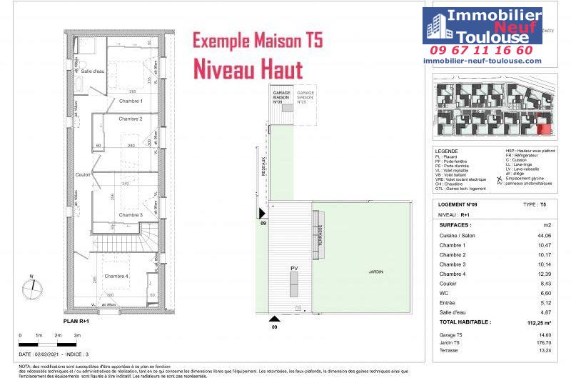 Maisons neuves à Pibrac - Programmes immobiliers neufs Promomidi LA SCALA /