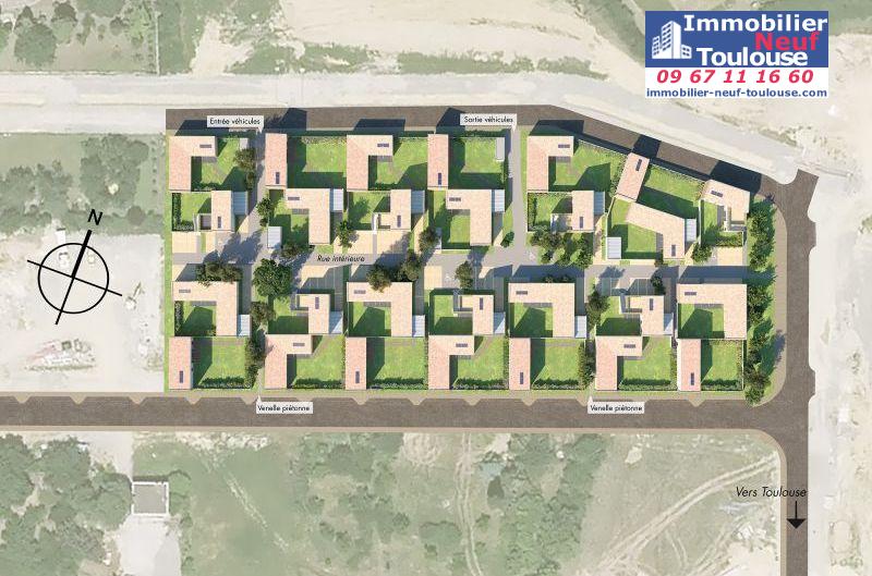 Maisons neuves à Pibrac - Programmes immobiliers neufs Promomidi LA SCALA /