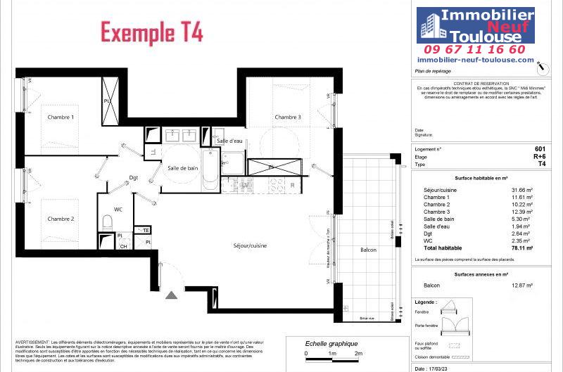Appartements neufs à Toulouse Minimes - Programmes immobiliers neufs Saint agne promotion MIDI MINIMES