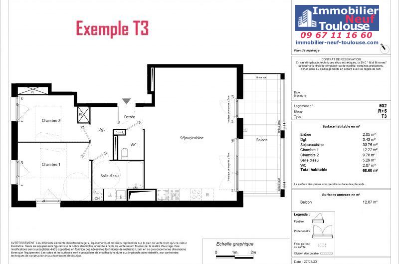 Appartements neufs à Toulouse Minimes - Programmes immobiliers neufs Saint agne promotion MIDI MINIMES