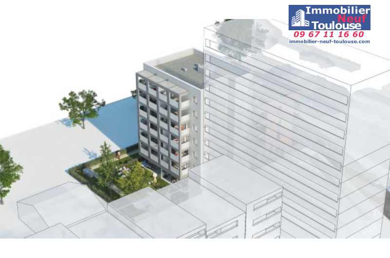 Appartements neufs à Toulouse Minimes - Programmes immobiliers neufs Saint agne promotion MIDI MINIMES