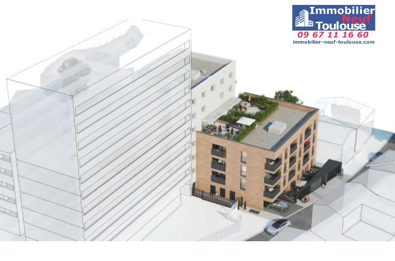 Appartements neufs à Toulouse Minimes - Programmes immobiliers neufs Saint agne promotion MIDI MINIMES