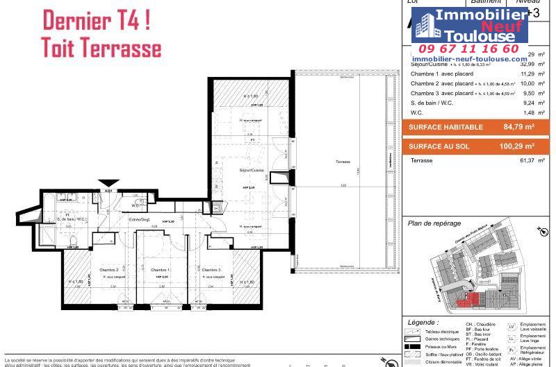 Appartements neufs à Castanet-tolosan - Programmes immobiliers neufs Sporting ROSSO //