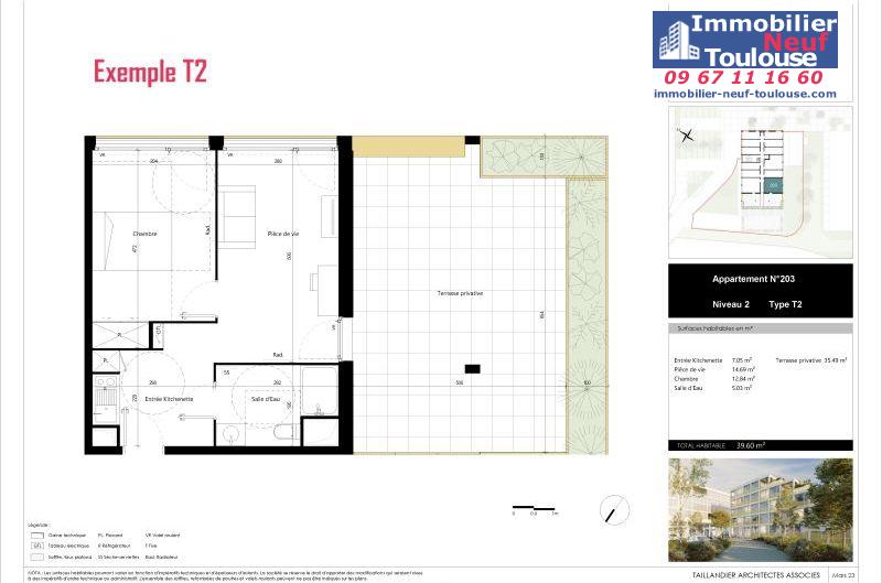 Appartements neufs à Toulouse Rangueil - Programmes immobiliers neufs Icade ALPHA STUDENT.