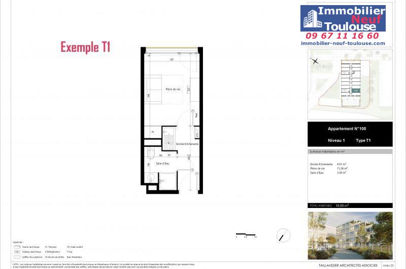 Appartements étudiants à Toulouse Rangueil - Programmes immobiliers neufs Icade ALPHA STUDENT.