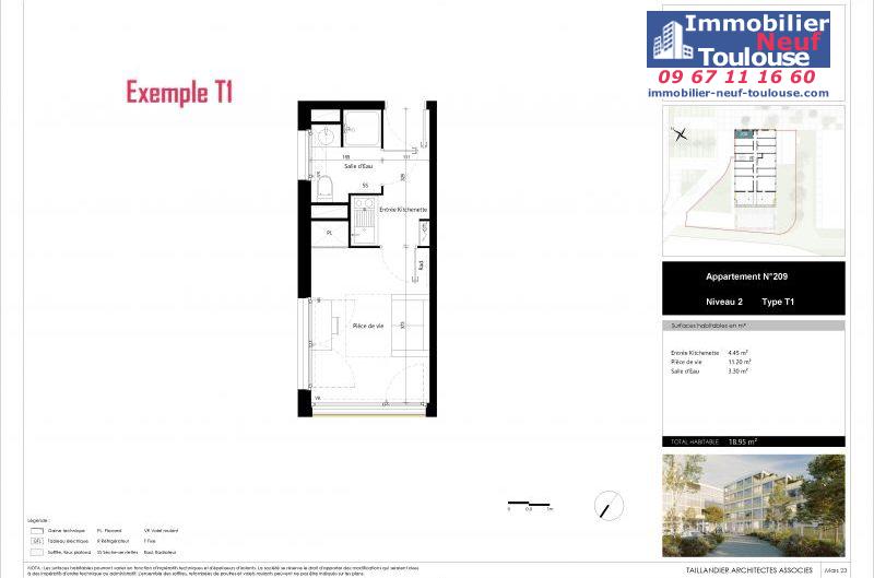 Appartements étudiants à Toulouse Rangueil - Programmes immobiliers neufs Icade ALPHA STUDENT.