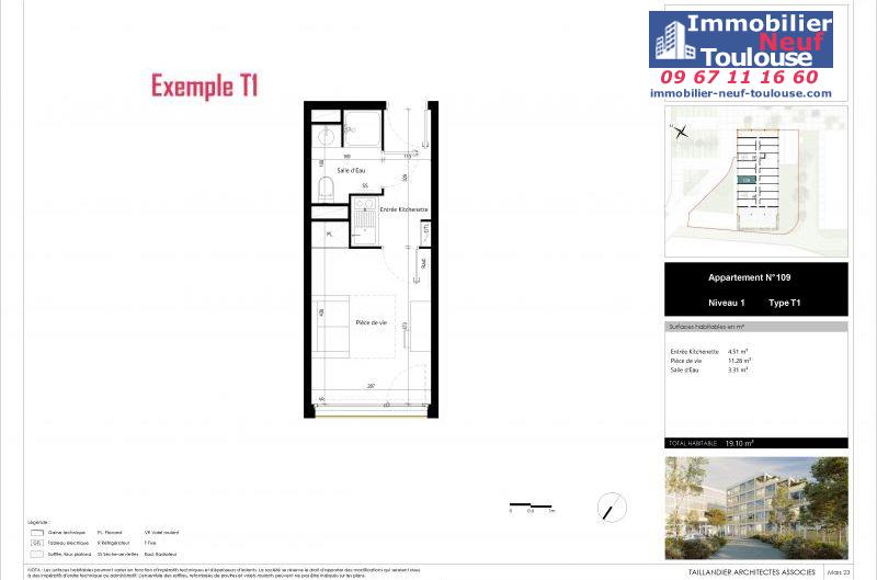 Appartements étudiants à Toulouse Rangueil - Programmes immobiliers neufs Icade ALPHA STUDENT.