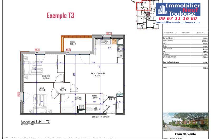 Appartements neufs à Labège - Programmes immobiliers neufs Uniti Les sens ciel