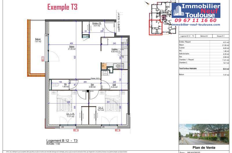 Appartements neufs à Labège - Programmes immobiliers neufs Uniti Les sens ciel