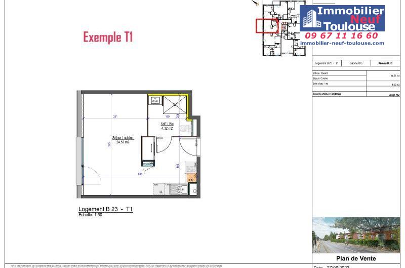 Appartements neufs à Labège - Programmes immobiliers neufs Uniti Les sens ciel