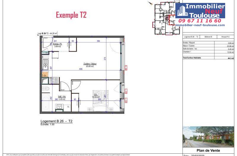 Appartements neufs à Labège - Programmes immobiliers neufs Uniti Les sens ciel