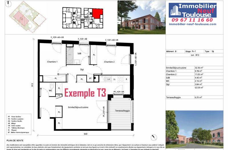 Appartements neufs à Toulouse Saint Simon - Programmes immobiliers neufs Uniti Villa aurea
