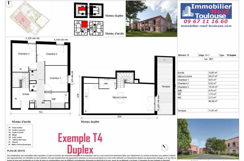 Appartements neufs à Toulouse Saint Simon - Programmes immobiliers neufs Uniti Villa aurea