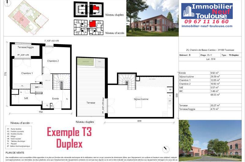 Appartements neufs à Toulouse Saint Simon - Programmes immobiliers neufs Uniti Villa aurea