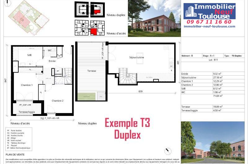 Appartements neufs à Toulouse Saint Simon - Programmes immobiliers neufs Uniti Villa aurea