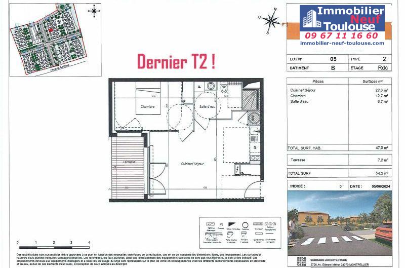 Appartements neufs à Castelginest - Programmes immobiliers neufs Iselection Domaine Capucine