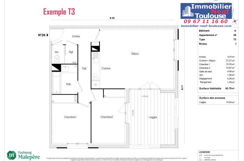 Appartements neufs à Toulouse Malepère - Programmes immobiliers neufs Greencity REVELATION
