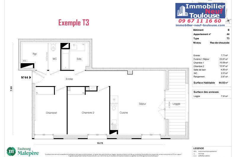 Appartements neufs à Toulouse Malepère - Programmes immobiliers neufs Greencity REVELATION