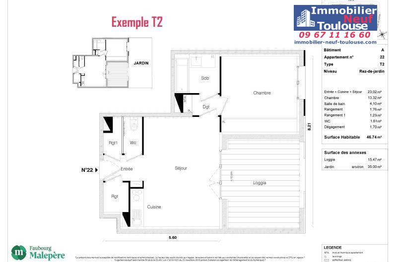 Appartements neufs à Toulouse Malepère - Programmes immobiliers neufs Greencity REVELATION