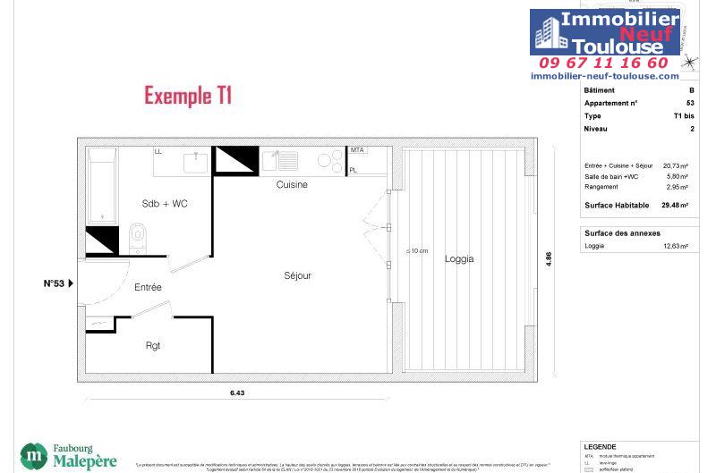 Appartements neufs à Toulouse Malepère - Programmes immobiliers neufs Greencity REVELATION