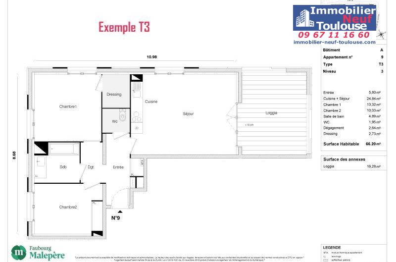 AAppartements neufs à Toulouse Malepère - Programmes immobiliers neufs Greencity REVELATION