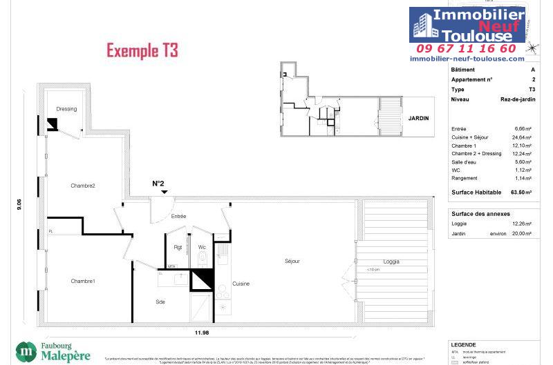 Appartements neufs à Toulouse Malepère - Programmes immobiliers neufs Greencity REVELATION