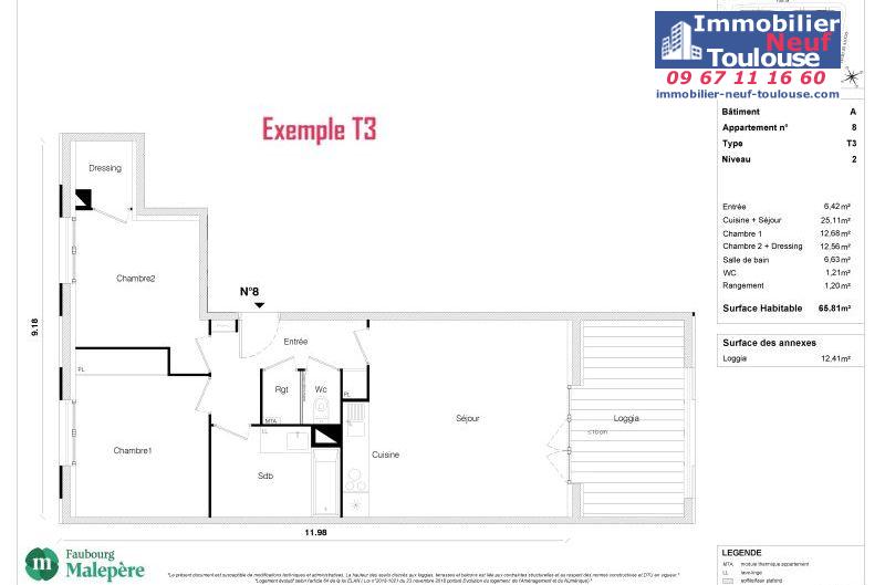 Appartements neufs à Toulouse Malepère - Programmes immobiliers neufs Greencity REVELATION