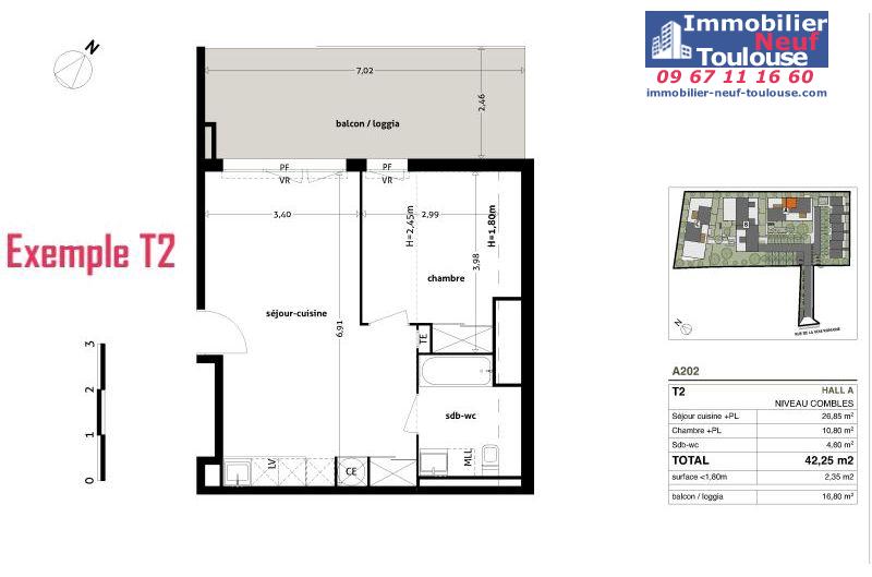 Maisons neuves à Eaunes - Programmes immobiliers neufs Ecocity CLOS PAULINE