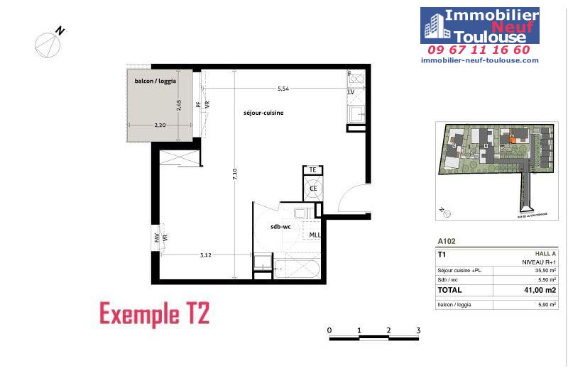 Maisons neuves à Eaunes - Programmes immobiliers neufs Ecocity CLOS PAULINE