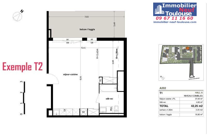 Maisons neuves à Eaunes - Programmes immobiliers neufs Ecocity CLOS PAULINE