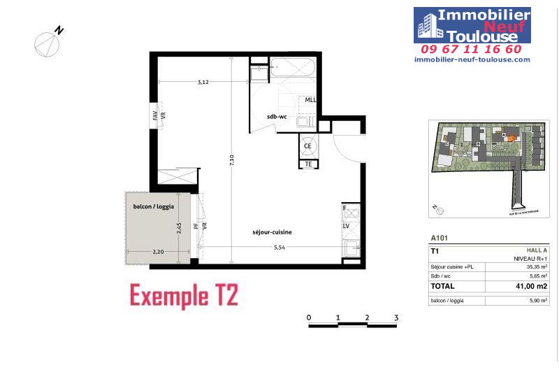 Maisons neuves à Eaunes - Programmes immobiliers neufs Ecocity CLOS PAULINE