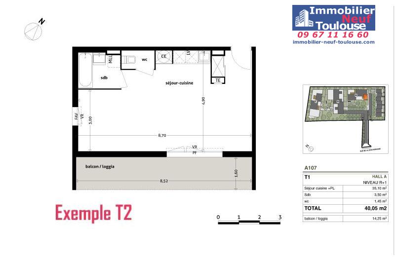 Maisons neuves à Eaunes - Programmes immobiliers neufs Ecocity CLOS PAULINE