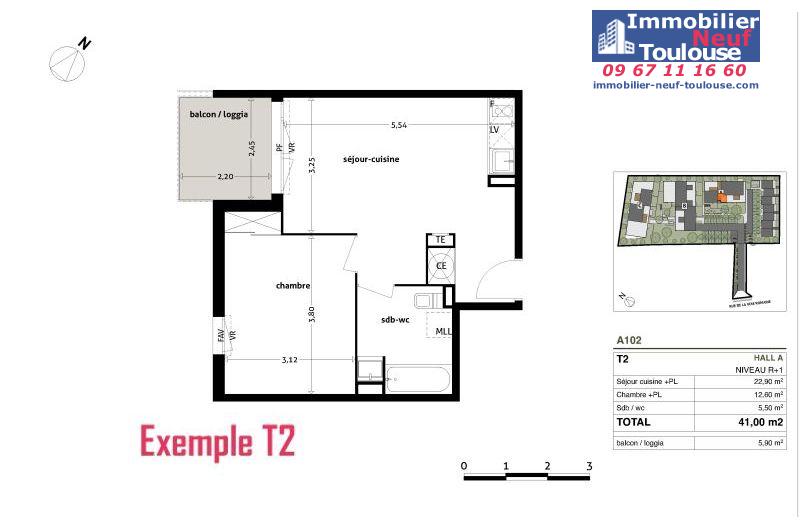 Maisons neuves à Eaunes - Programmes immobiliers neufs Ecocity CLOS PAULINE