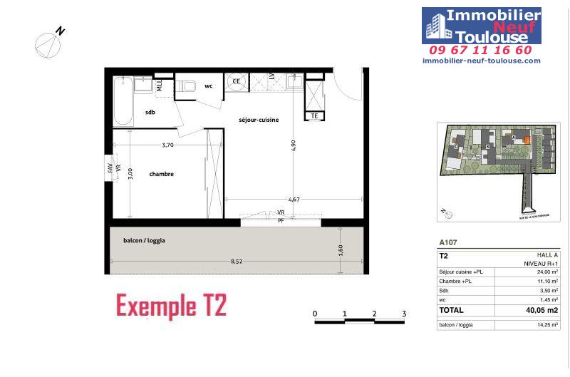 Maisons neuves à Eaunes - Programmes immobiliers neufs Ecocity CLOS PAULINE