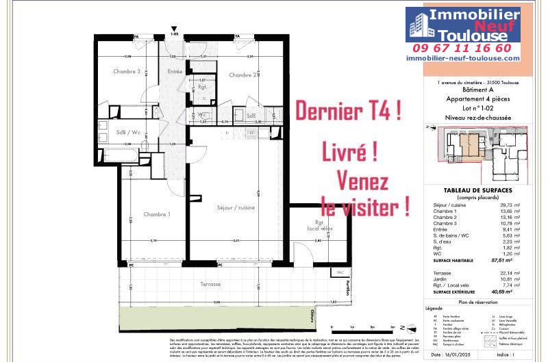 Appartements neufs à Toulouse Guilhemery - Programmes immobiliers neufs marignan ALLÉE GLORIA /
