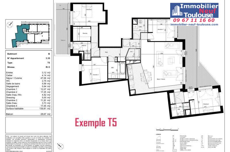 Appartements neufs à Toulouse Côte Pavée - Programmes immobiliers neufs Credit agricole tresaur