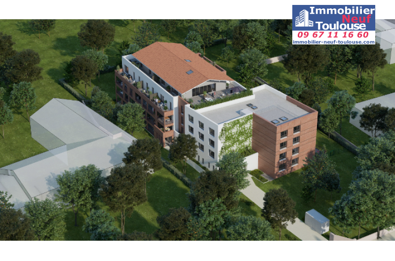 Appartements neufs à Toulouse Côte Pavée - Programmes immobiliers neufs Credit agricole tresaur
