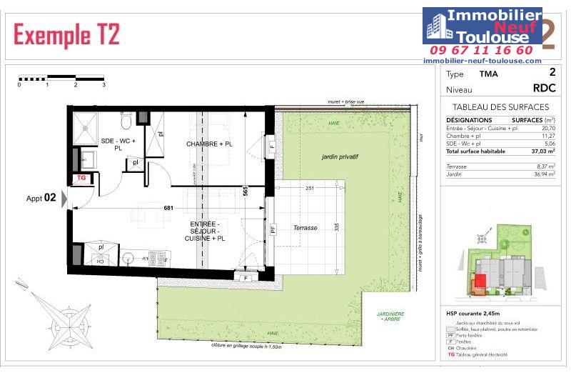 Appartements neufs à Toulouse Rangueil - Programmes immobiliers neufs D4 Promotion R'PUR