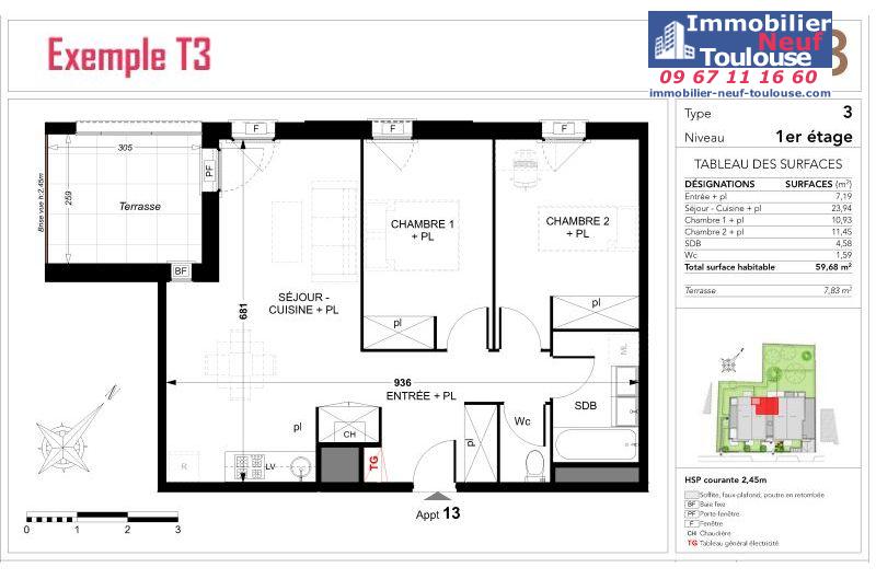 Appartements neufs à Toulouse Rangueil - Programmes immobiliers neufs D4 Promotion R'PUR
